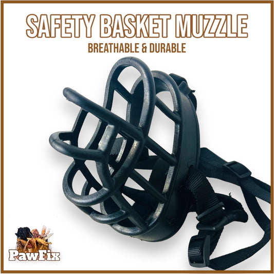 Safety Basket Muzzle - Breathable & Durable