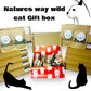 Natures way wild Cat Gift Box & Crazy Cat Selection