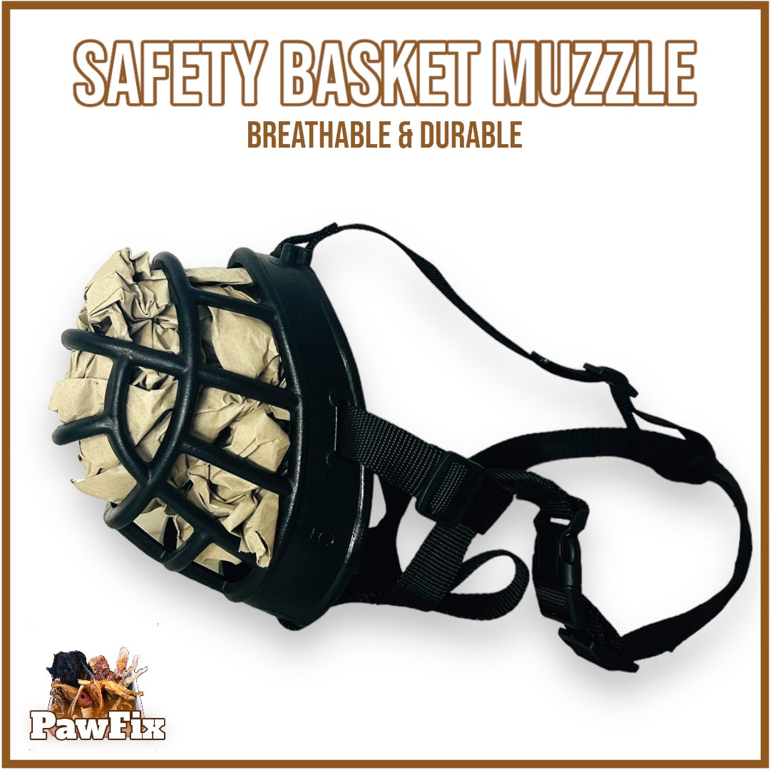 Safety Basket Muzzle - Breathable & Durable