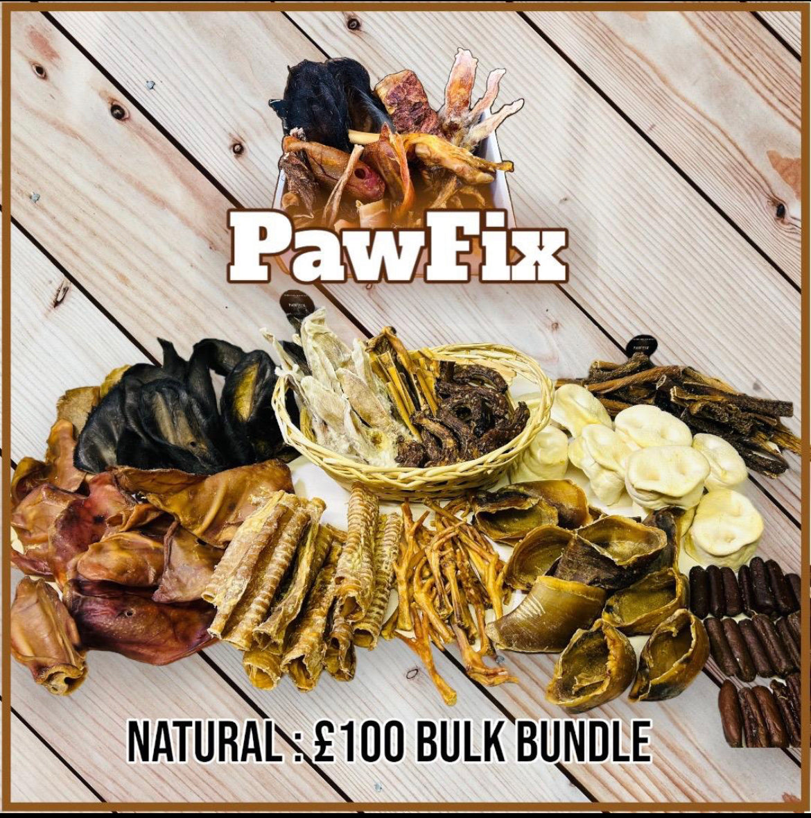 £100 Bulk Bundle - a Large selection of Natural Treats