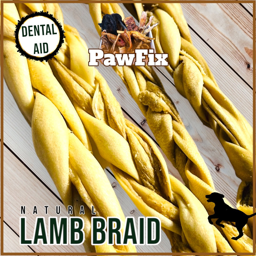 Natural : Large Lamb braid