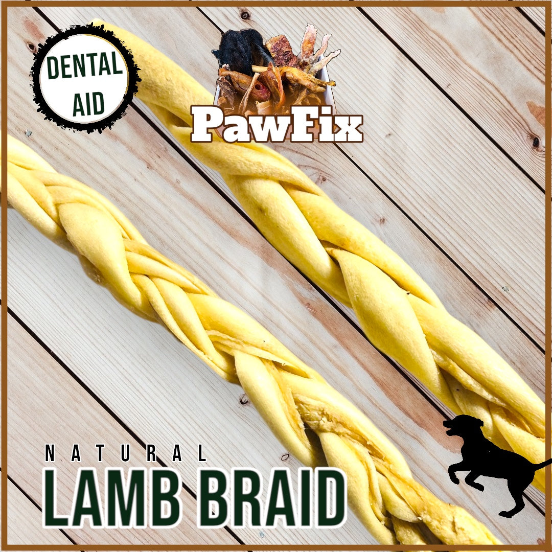 Natural : Large Lamb braid