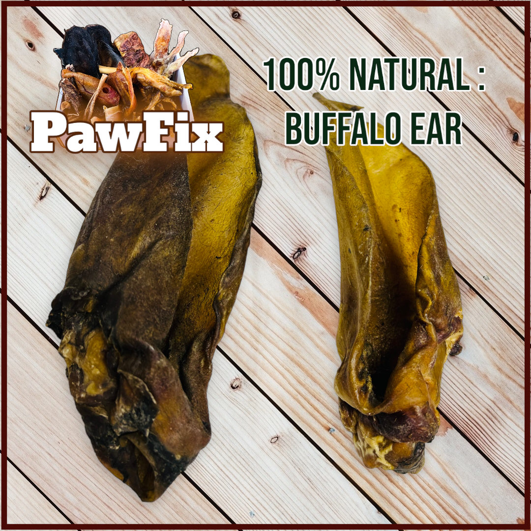 100% Natural Buffalo Ears